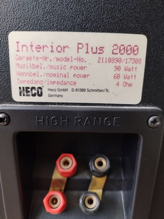 Kolumny HECO Interior Plus 2000