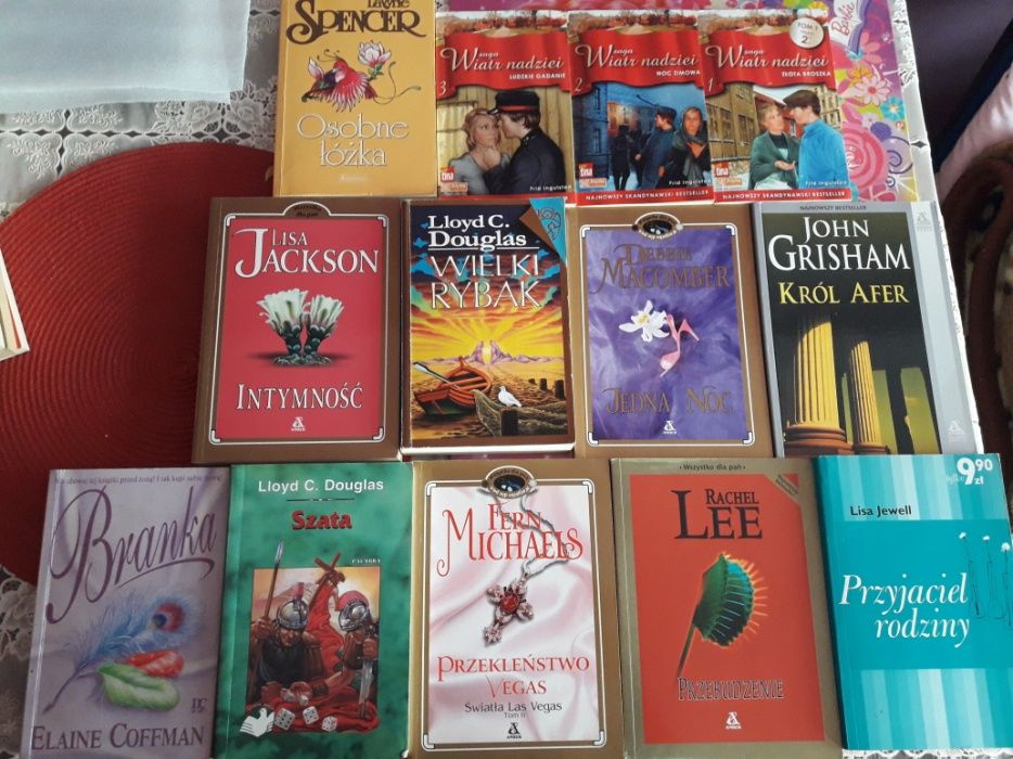Książki Danielle Steel i inne