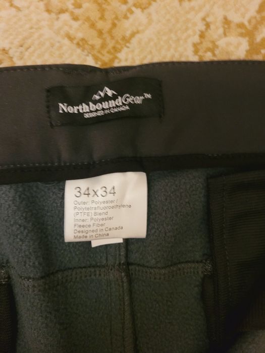 Чоловічі утеплені трекінгові  стретч штани  Northbound, Канада, M, L