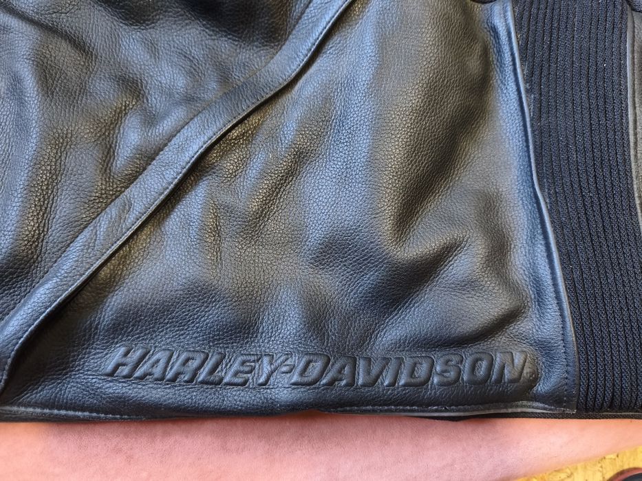 Продам крутые кожаные мотоштаны Harley Davidson FXRG