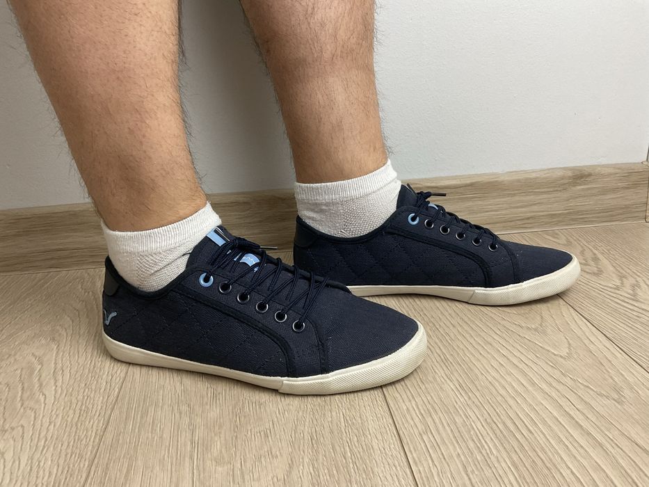 Voi jeans tenisówki męskie trampki 40 granatowe w jodełke super stan