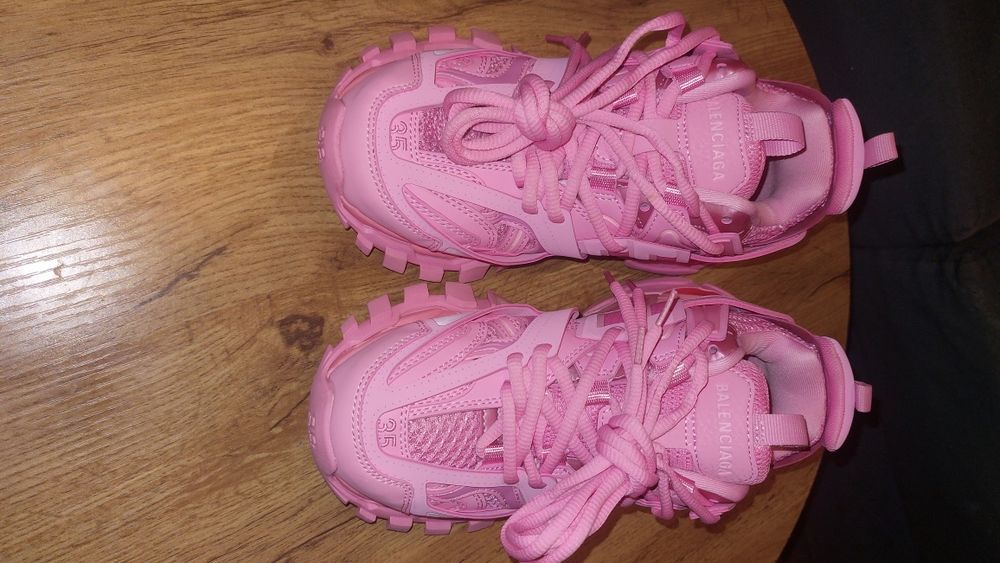 Buty sportowe damskie Balenciaga Track Pink NOWE 23cm