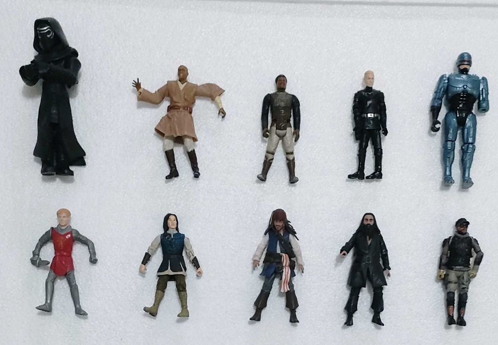 Figuras - Ação - 2 - Dragon Ball - Marvel - DC. Comics - Nintendo - Star Wars