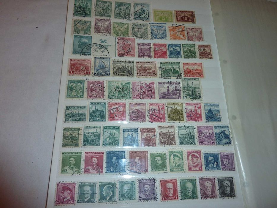 Klaser znaczków CZECHOSŁOWACJA