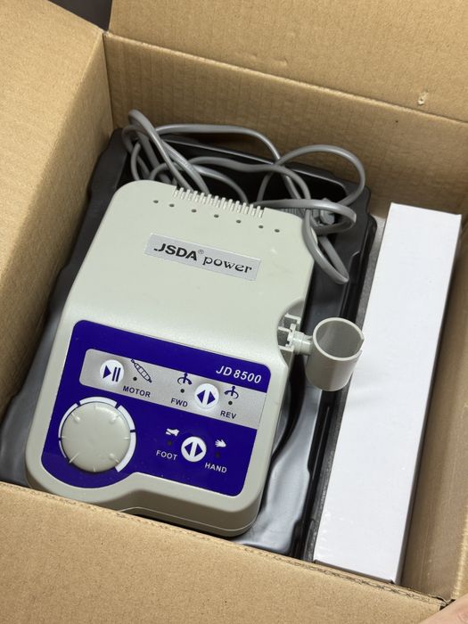 Фрезер для манікюру і педикюру JD-8500 35000rpm (65w) ОРИГІНАЛ