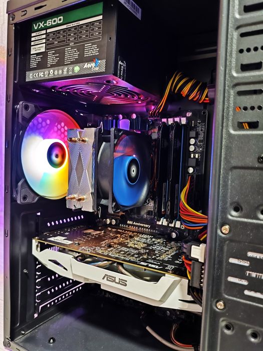 •DRAGON-X•Core I7•16GB-ОЗУ•RX480(8GB)•SSD•Ігровий ПК•Системний блок•Компютер•RGB•Asus•Asrock•Vinga•