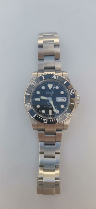 Seiko sub MOD exclusivo com a tecnologia atual do "submariner" SKX 031