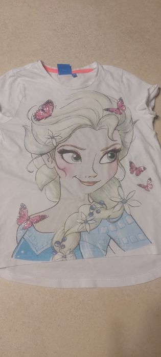 Bluzeczka z krótkim rękawem z Elsa Disney