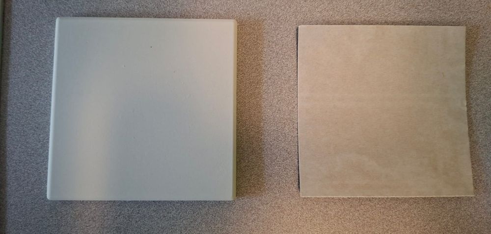 Lote de 12 Azulejos para Pintura com Base Autocolante