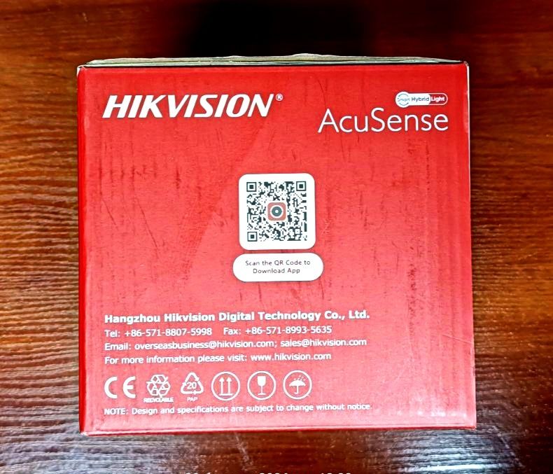 IP відеокамера Hikvision DS-2CD2383G2-LI2U 8МП (2.8ММ) З мікрофоном