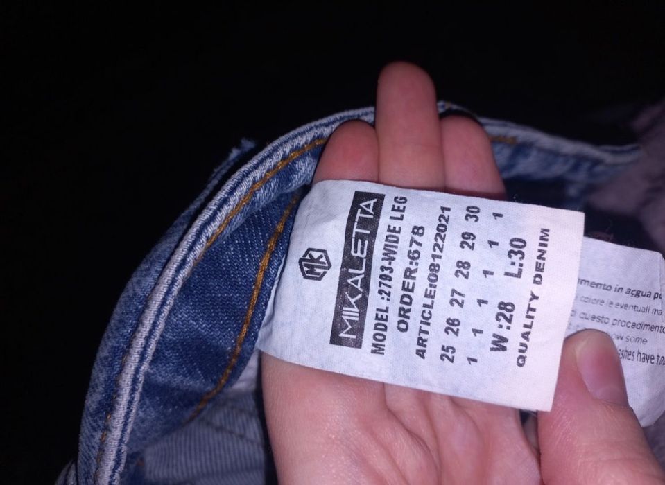Продам нові джинси Mikaletta