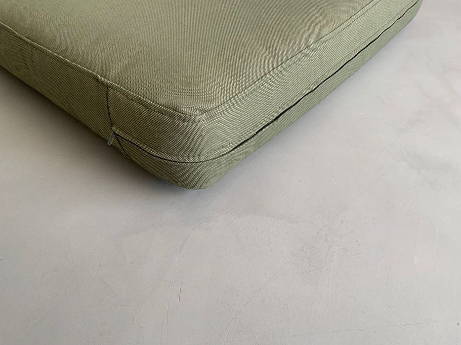 Almofada de assento exterior verde Frösön, Ikea, nova