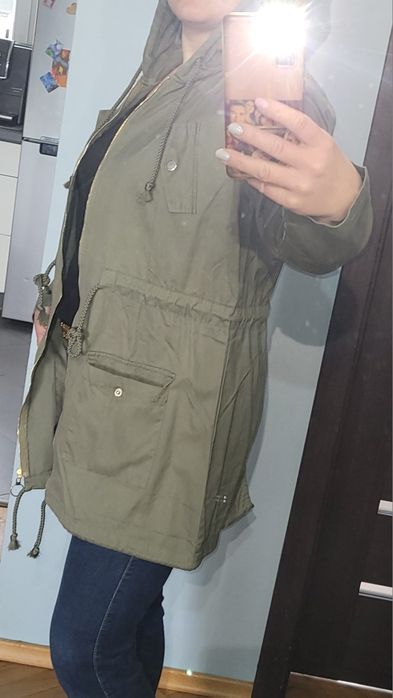 Kurtka damska parka rozmiar 42