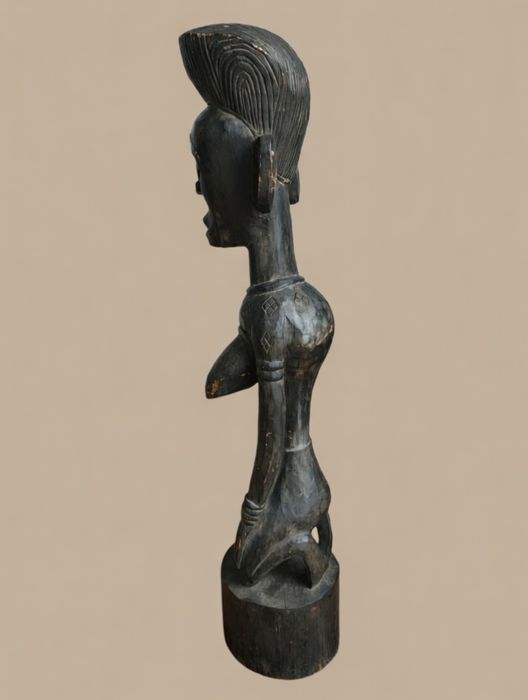 African tribal sculpture Baule  early 20th century