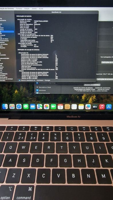 Macbook Air Rose Gold i5