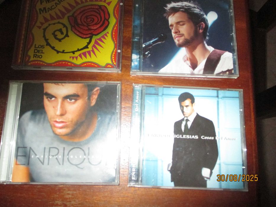 4 cd's - E. Iglesias, P. Alboran e Los del Rio