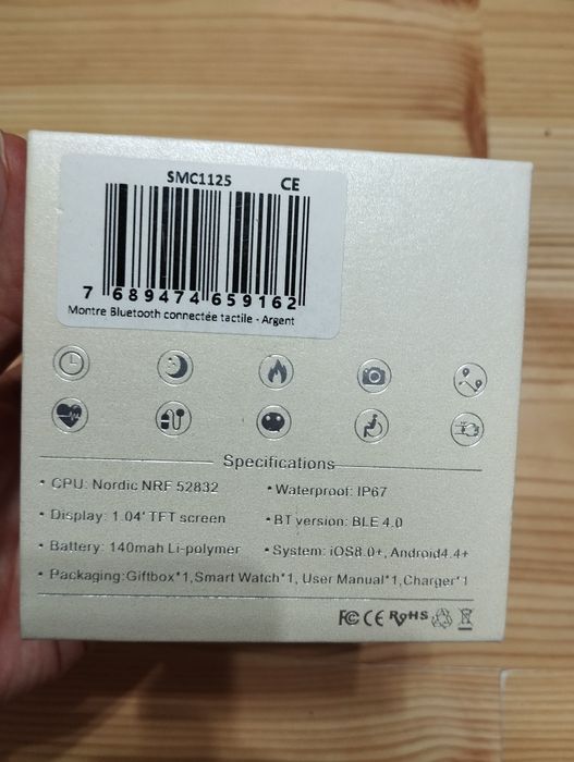 Smartwatch damski wristband