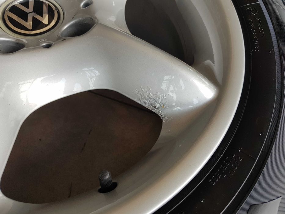 Koła felgi do VW Transportera T5 T6 Caravelle 7,5x17 et40 5x120 opony Hankook 225/60/17 7-7,5mm Multivan