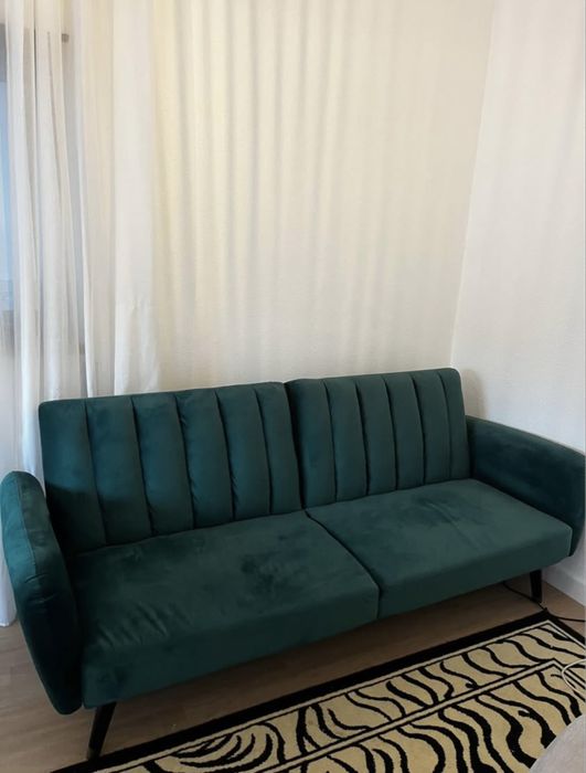 Sofa cama veludo
