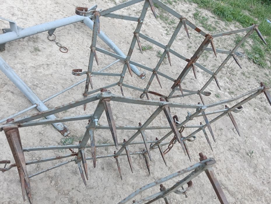 Brony do ciągnika Ursus C330 C360 Władimirec Nowe zęby trójki Brona