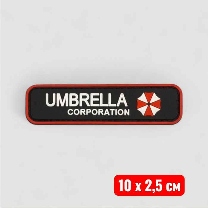 Шеврон Umbrella Corporation Патч / нашивка на липучці SWAT 5.11 из ПВХ