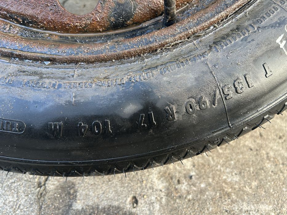 Kolo zapasowe bmw e60 e83 17” dojazdowka 17” zapas 17” bmw 5x120