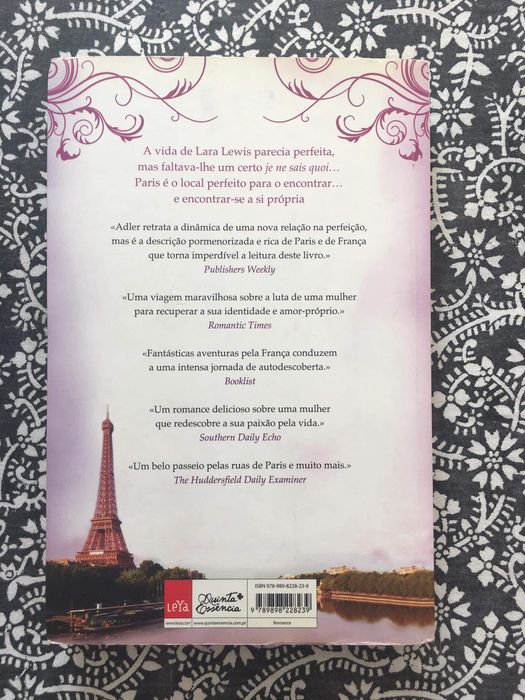 Lua-de-mel em Paris, Elizabeth Adler