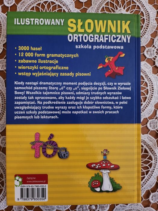 Nowa książka: Ilustrowany słownik ortograficzny.  Szkoła Podstawowa