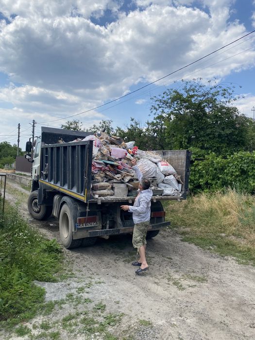 Вивіз будівельного сміття мотлоху КамАЗ Зил Газон