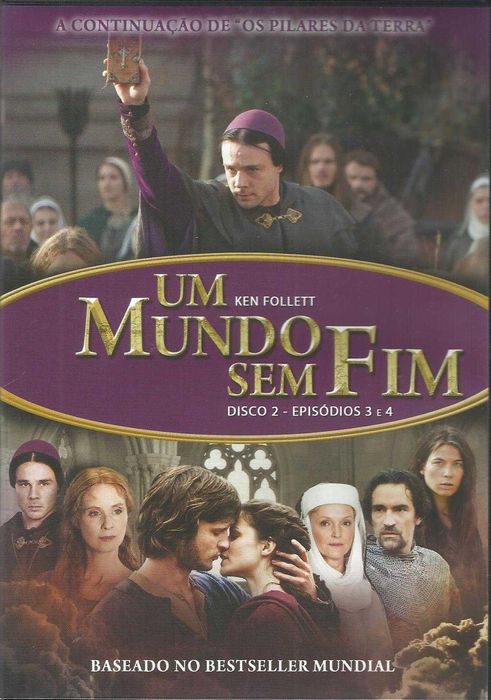 Um Mundo Sem Fim (minisérie 4 DVD)