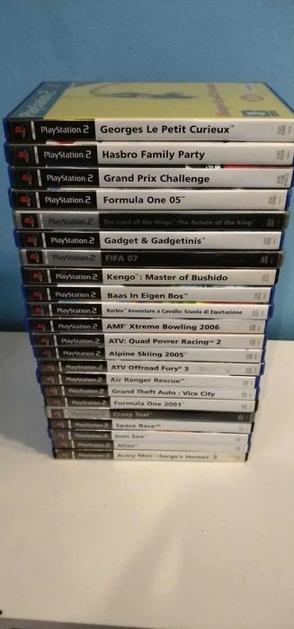 Vendo Jogos PS2 (Lista de A a M e Preços na Descrição)