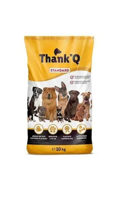 Корм сухий Thank'Q Standard із яловичиною для дорослих собак .