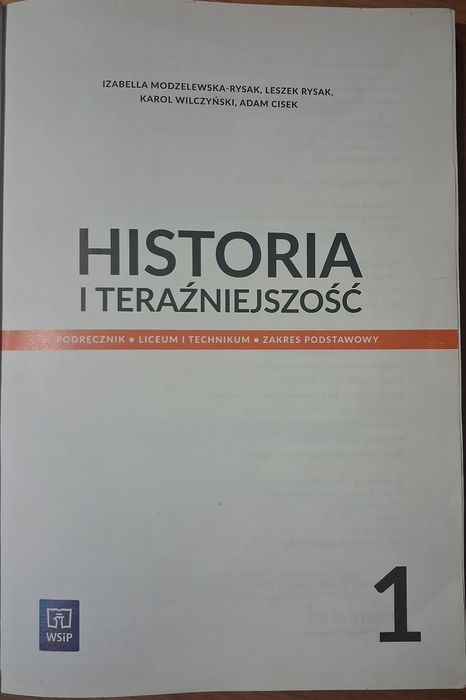 Historia i teraźniejszość 1