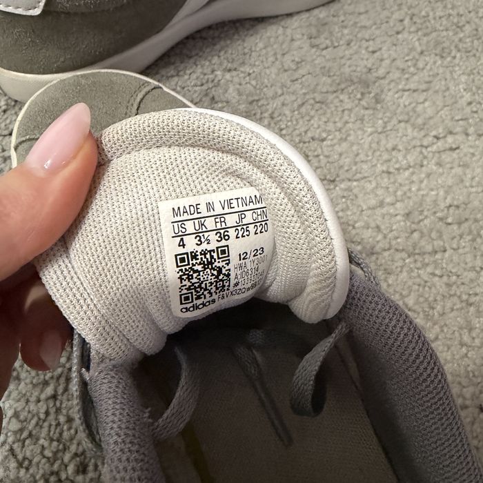 Дитячі кросівки Adidas Court, Сірий/Білий , розмір 36 (23 см)