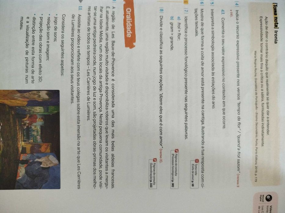 Manual "Marca a Página 10", Português, com alguns apontamentos a lápis: 7€