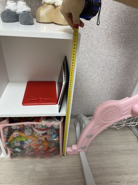 Стеллаж Кубика Белый