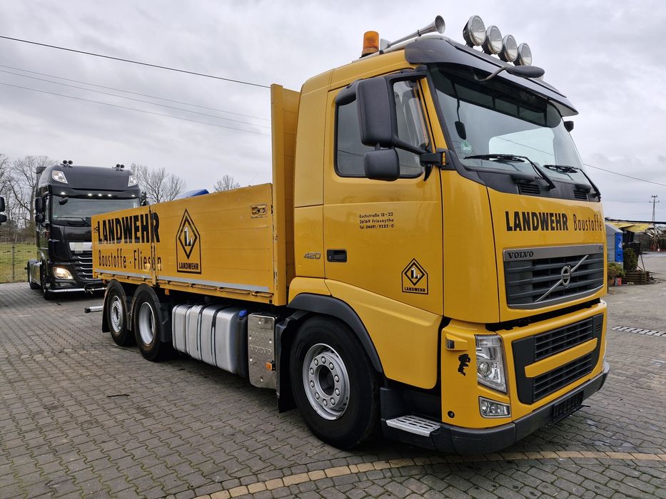 VOLVO FH 420 pod HDS tylko 529750km na poduszkach 6x2 skrętna oś