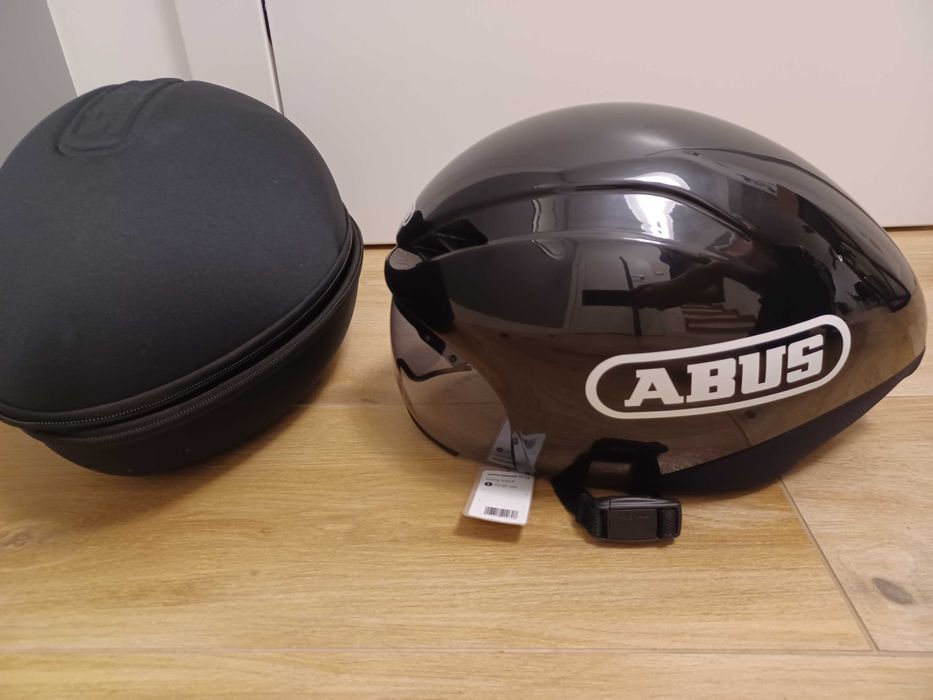 Nowy kask czasowy triathlonowy Abus gamechanger TT 1.1