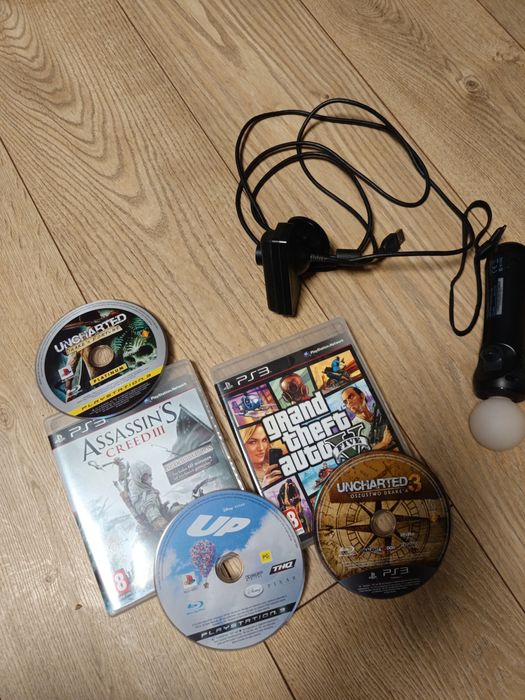 PS3 gry Move kamerka