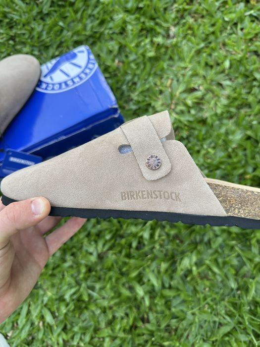 Birkenstock Boston Taupe (Bege) Camurça | Tam. 39