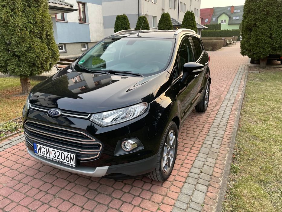 Ford EcoSport BEZWYPADKOWY. Serwisowany w ASO. Jak nowy. Minimalny przebieg.