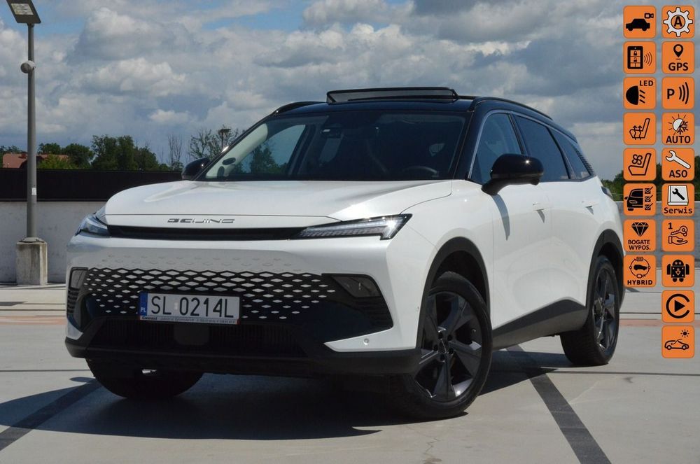 BAIC 5 1.5i 177 KM Panorama/ Wentyle/ Navi PL/ Skóra/ Kamera/ Grzania 360/Hak