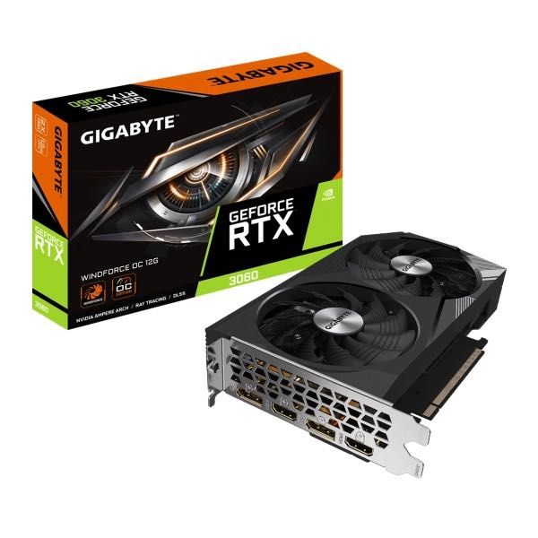Відеокарта Gigabyte RTX 3060 12 гб