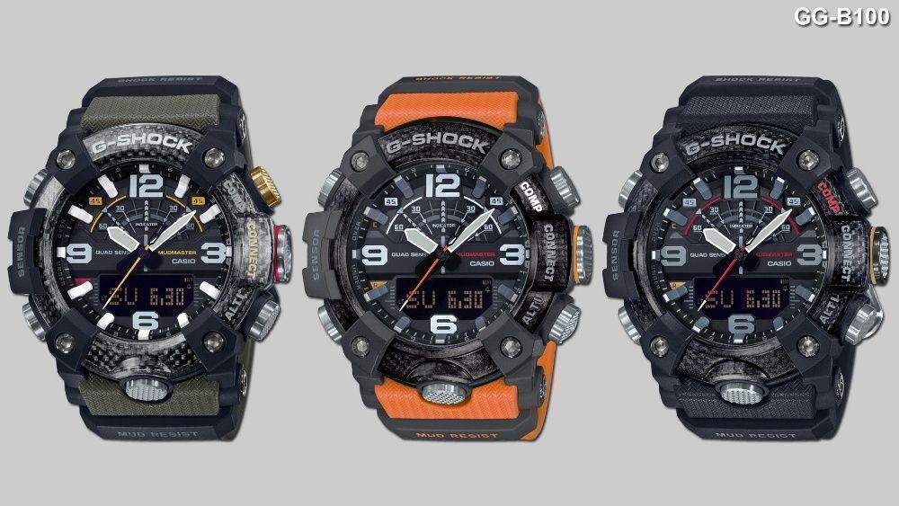 Часы Casio G-SHOCK GG-B100-1A9 ! Оригинал! Фирменная гарантия 2 года!