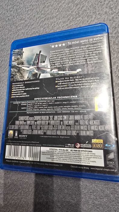 Płyta Bluray "2012"