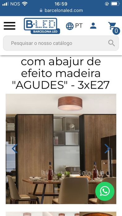 Candeeiro de Tecto