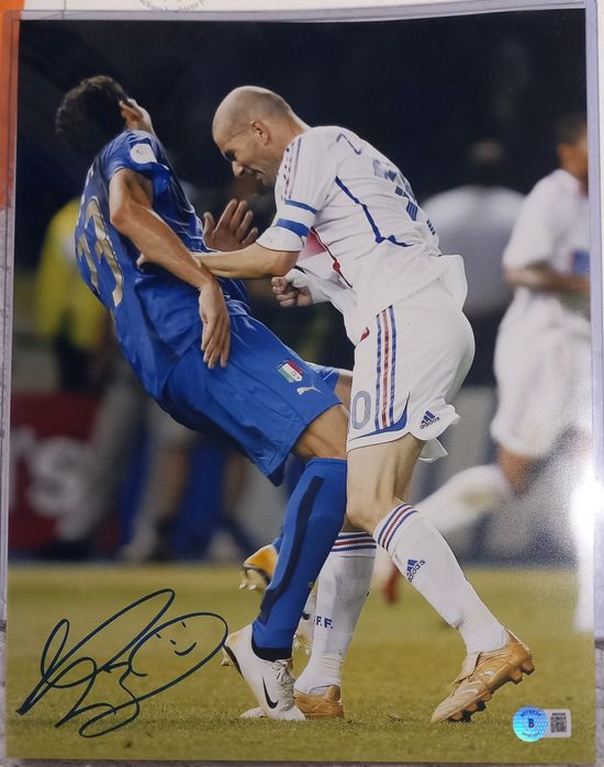 Zinedine Zidane vs Marco Materazzi.  Beckett