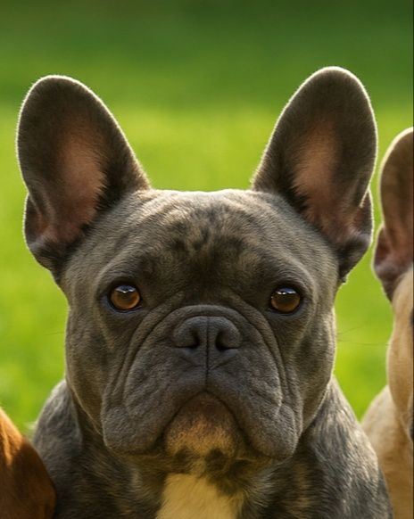 Щенки французского бульдога.