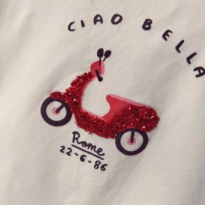 Lote de 4 T-shirts 5/6 anos