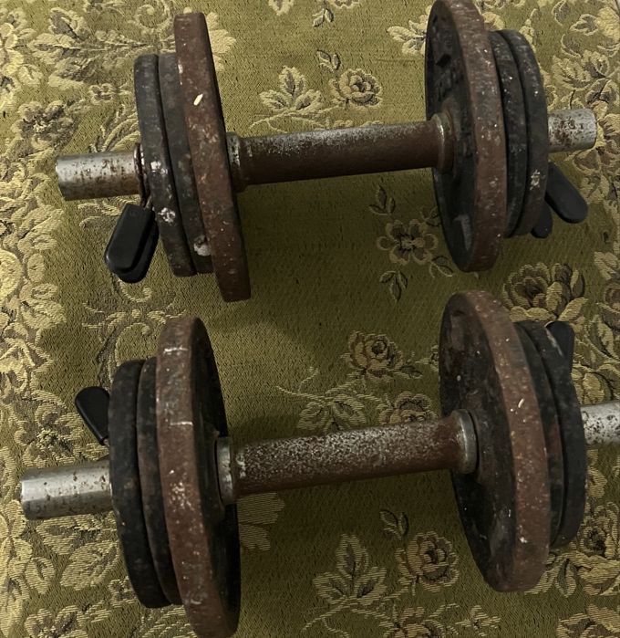 Conjunto de halteres 20 kilos